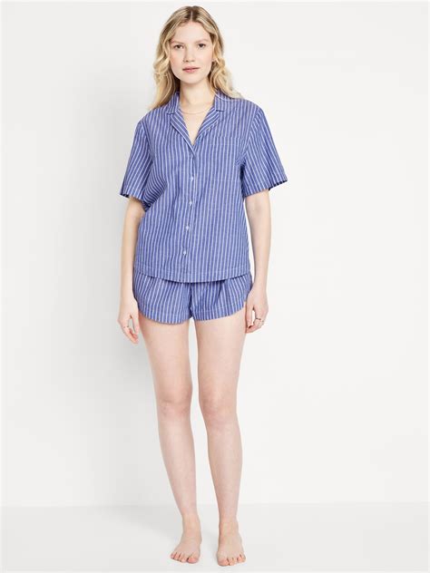 old navy poplin pajamas